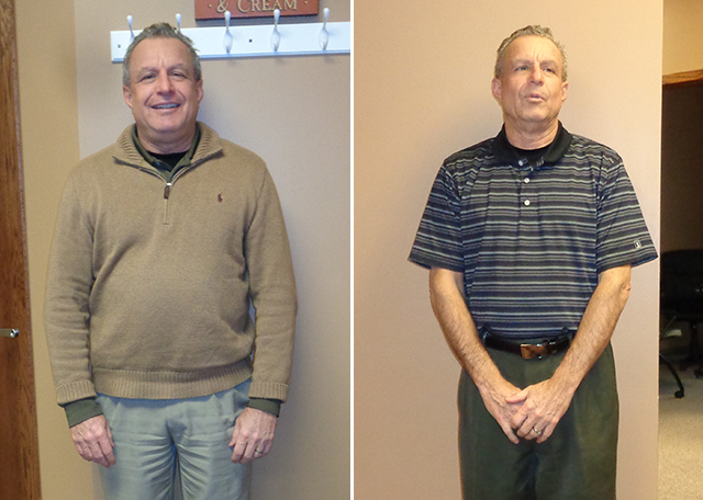 weight loss testimonial before and after Ideal You Health Center