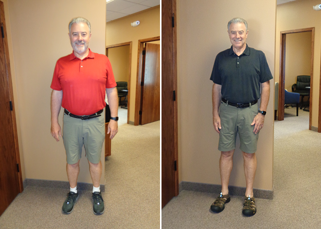 Weight Loss Before and After Mark J