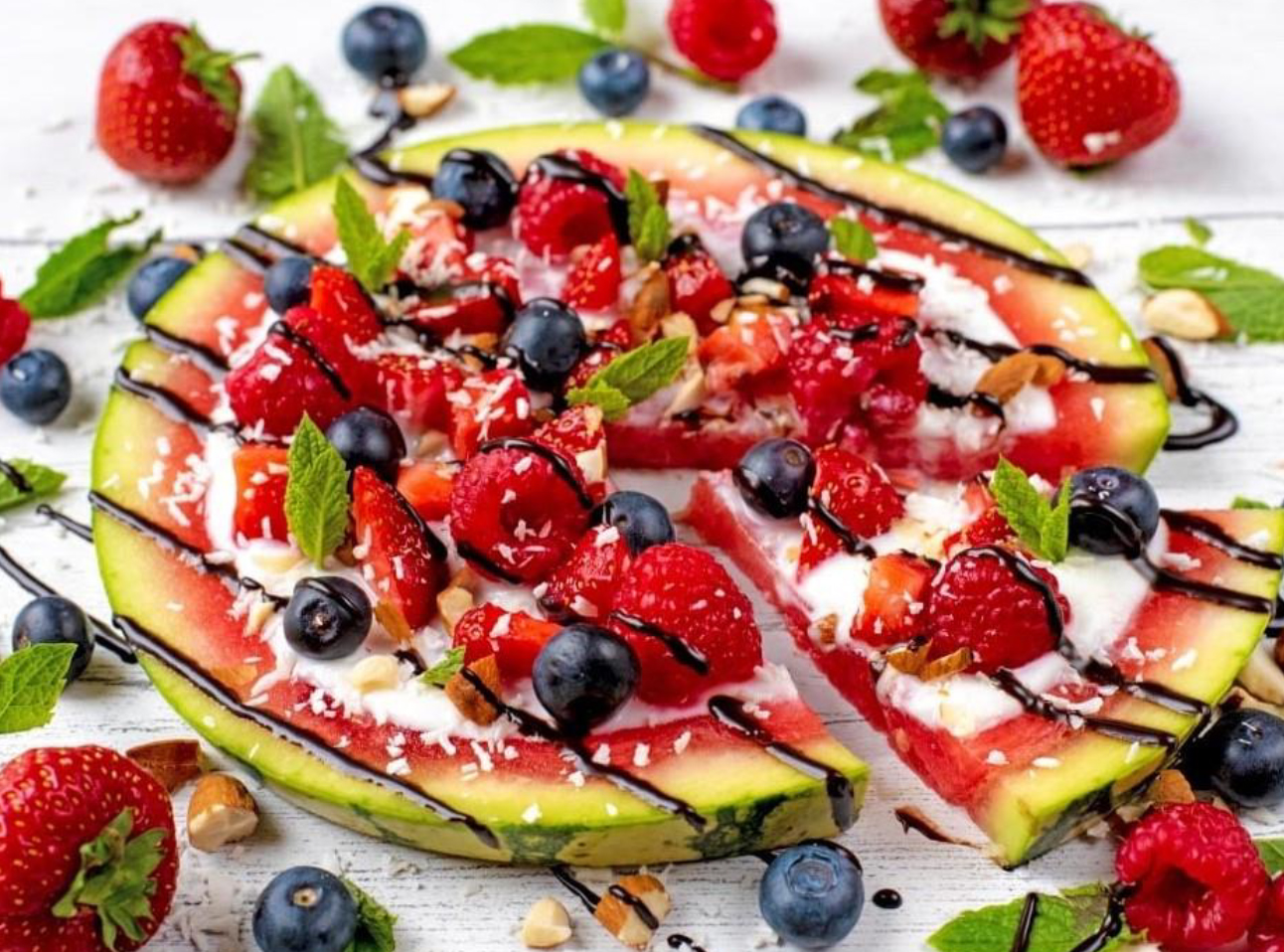 Watermelon Pizza