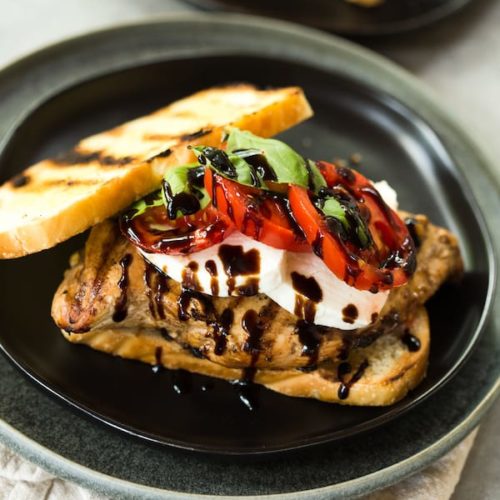 Caprese Chicken Sandwiches