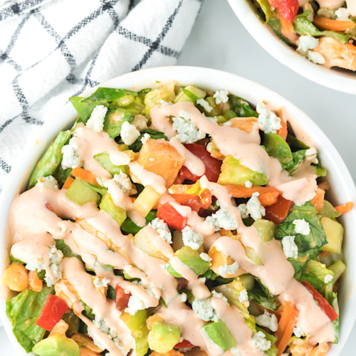 buffalo chicken chopped salad