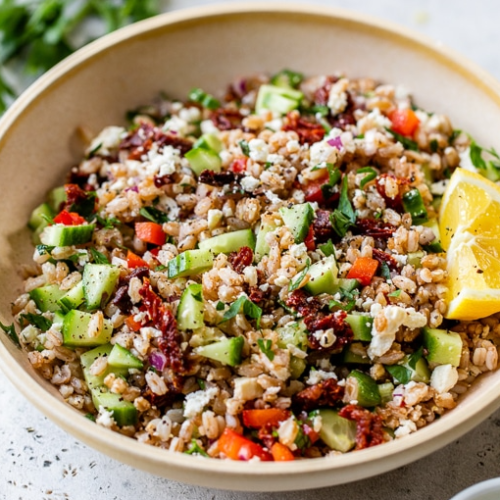 farro salad