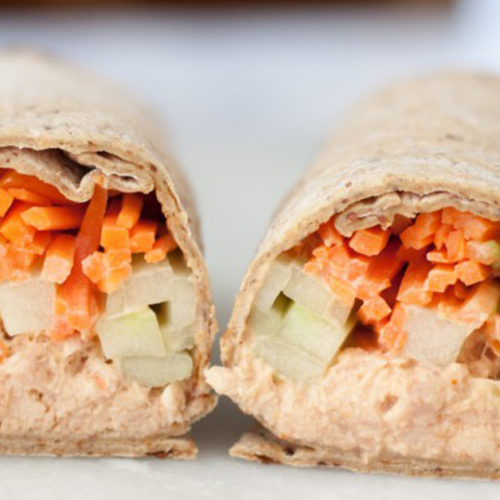 spicy tuna wrap