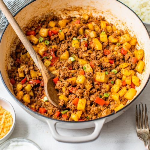 ground beef hash