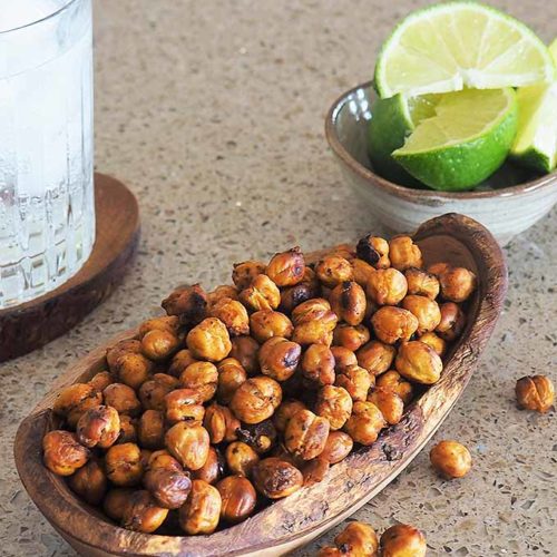Roasted Spicy Chickpeas Recipe